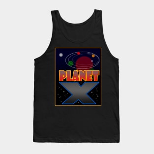 Planet X circle design Tank Top